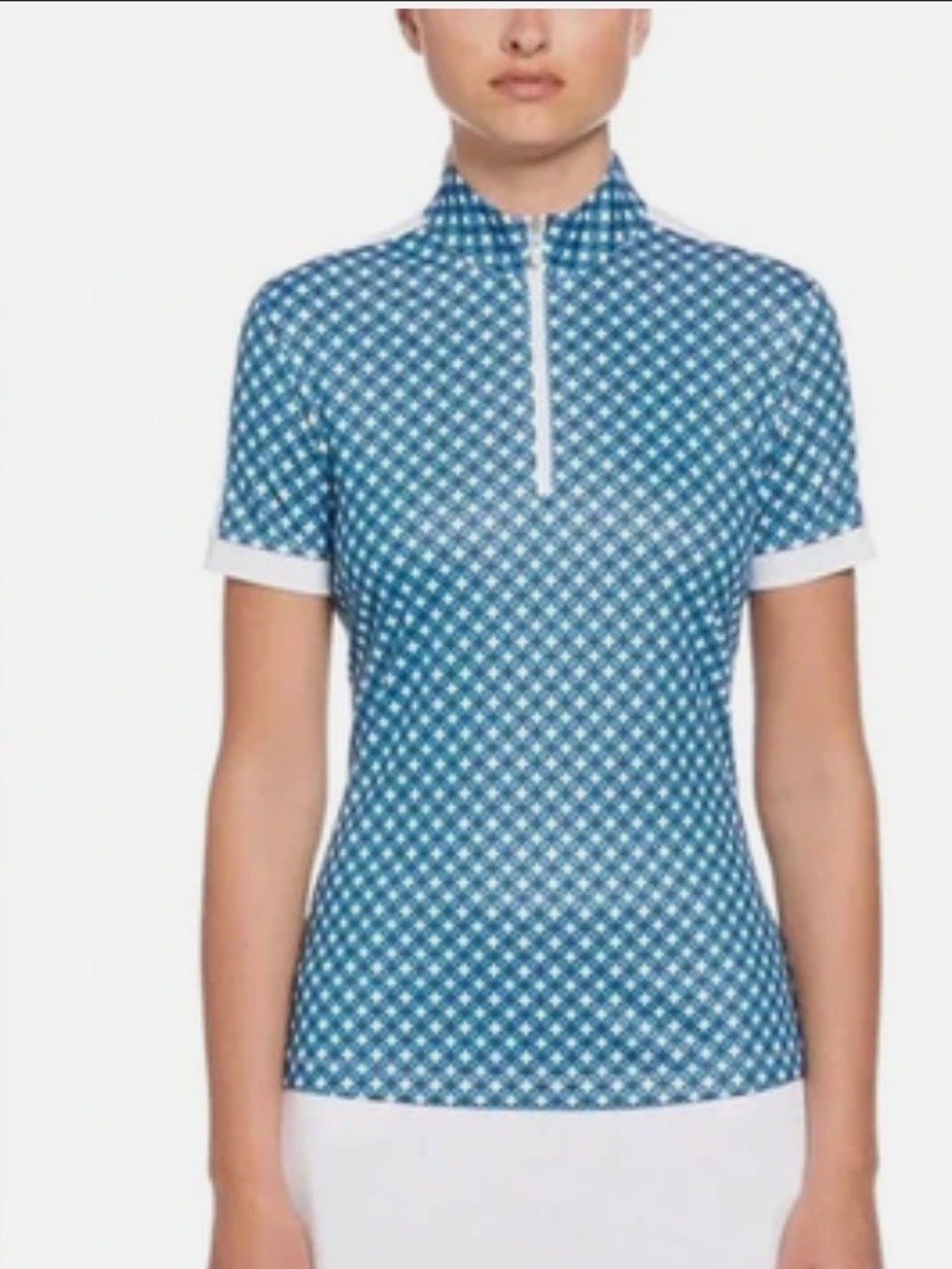 NWOT Callaway Women's Floral Geo Print Golf Polo